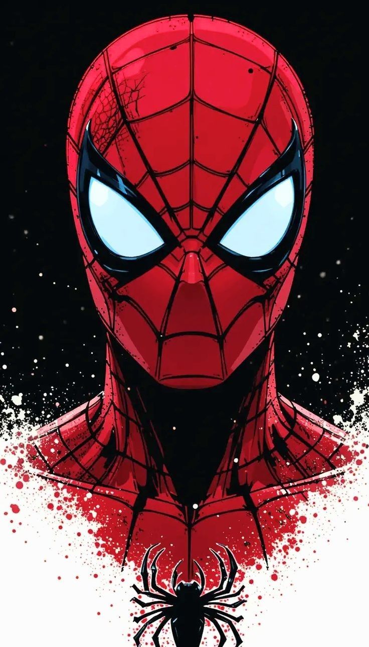 Desenhos do Homem Aranha: rosto do Homem Aranha para desenhar