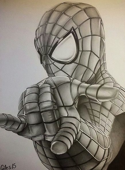 Desenhos do Homem Aranha Homem Aranha realista a lápis para desenhar