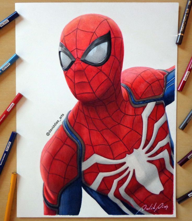 Desenhos do Homem Aranha Homem Aranha realista a lápis para desenhar