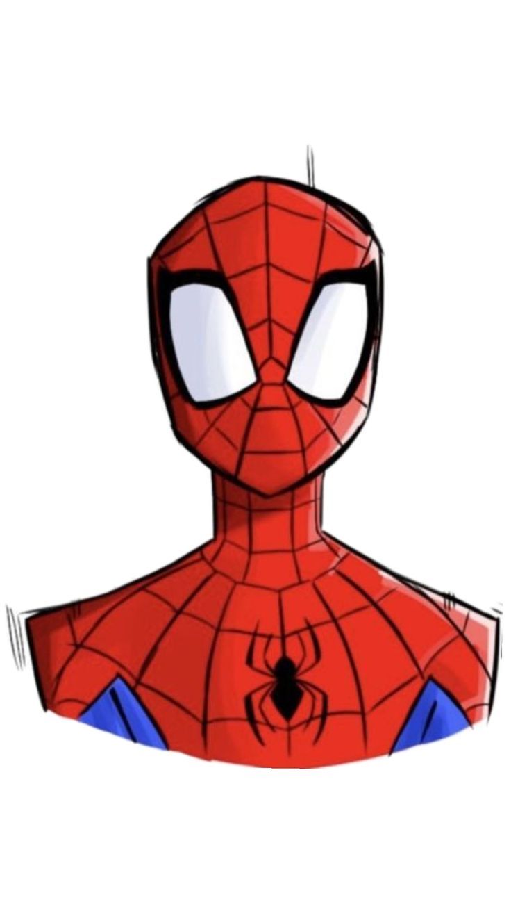 Desenhos do Homem Aranha: cabeça do Homem Aranha para desenhar