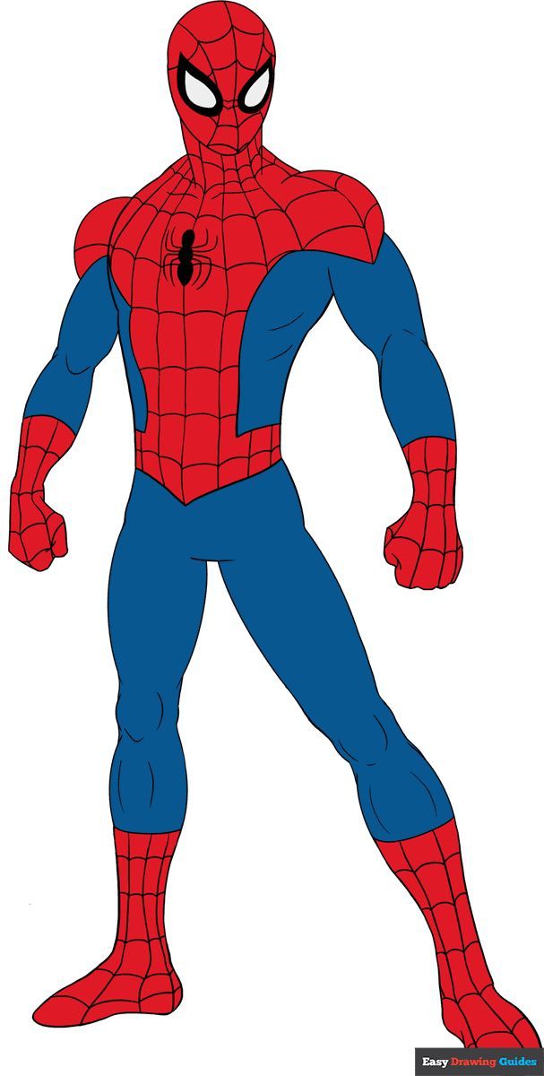 Desenhos do Homem Aranha: Homem Aranha realista para desenhar