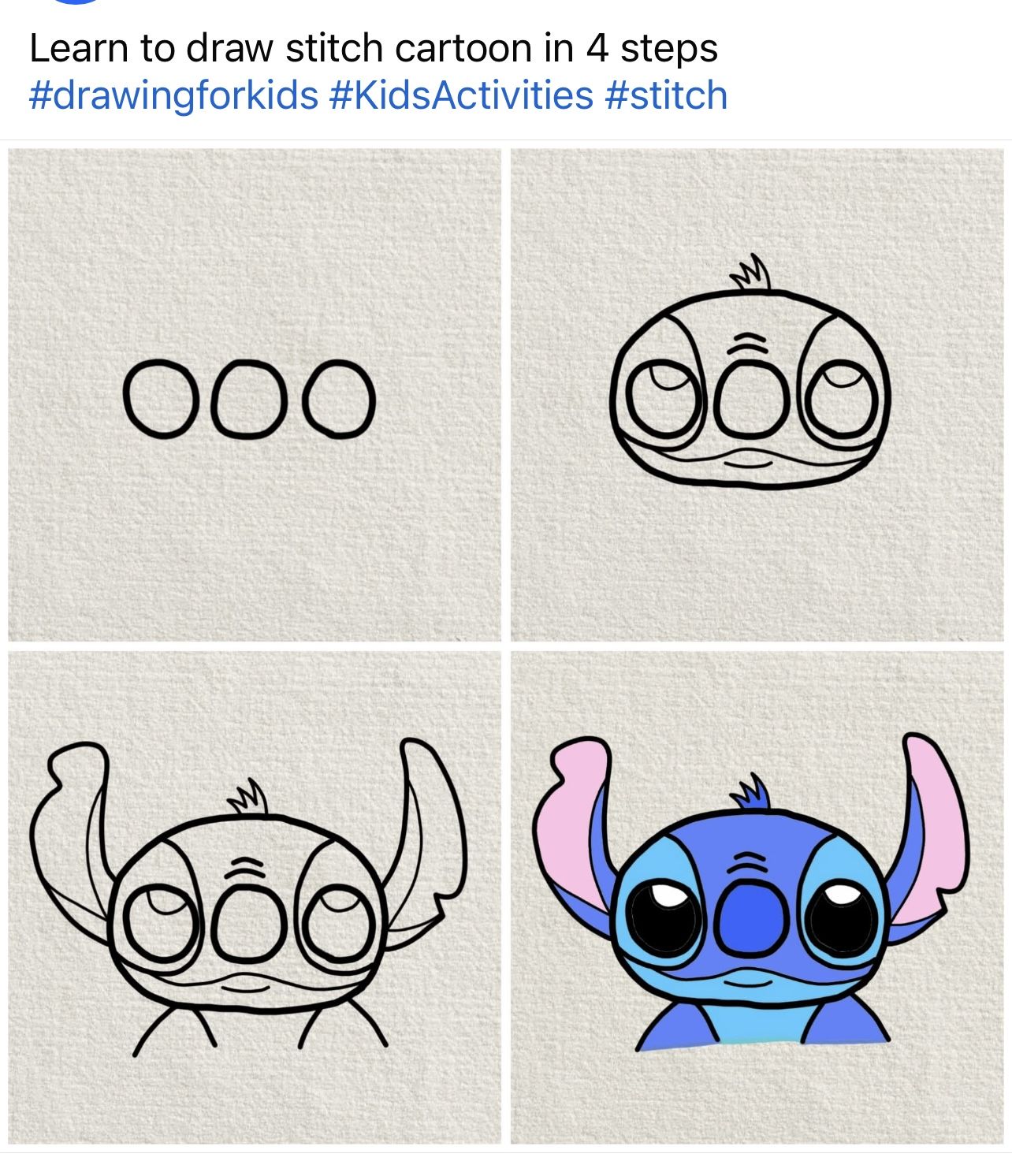 Desenhos do Stitch: passo a passo para desenhar o Stitch