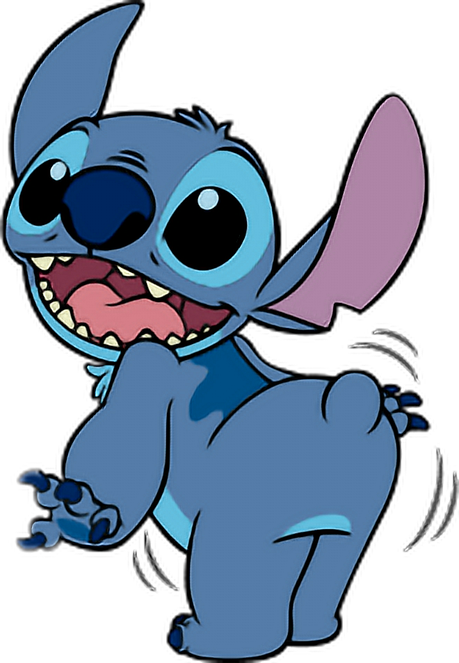 Desenhos do Stitch: Stitch fofo sorrindo para desenhar