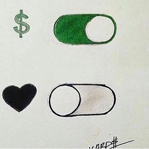 Desenho de Cria: Interruptor de Coração para desenhar