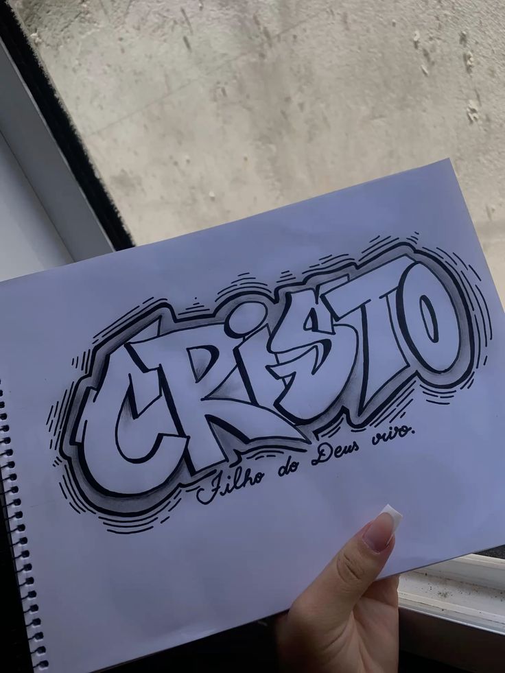 Desenhos de Cria Cristo para desenhar no caderno