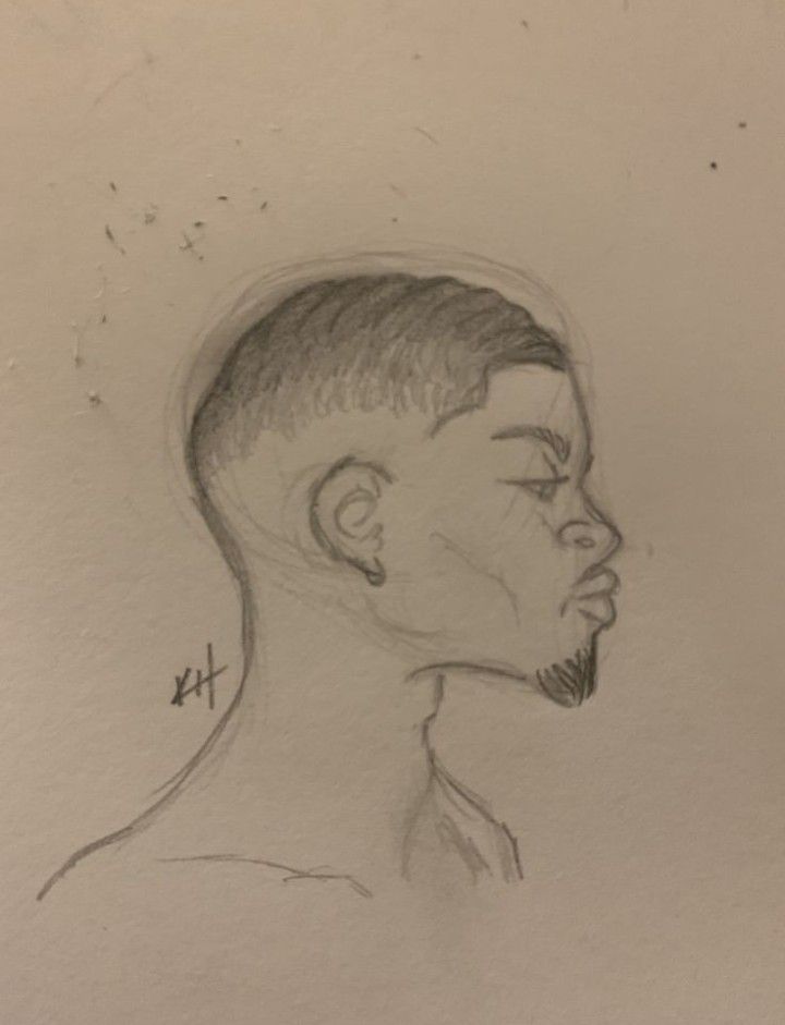 Desenho de Cria: rosto masculino para desenhar