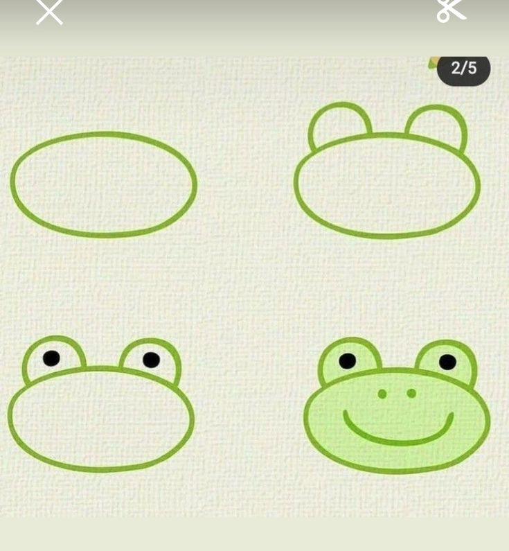 Desenho Passo a Passo para Desenhar um Sapo Divertido