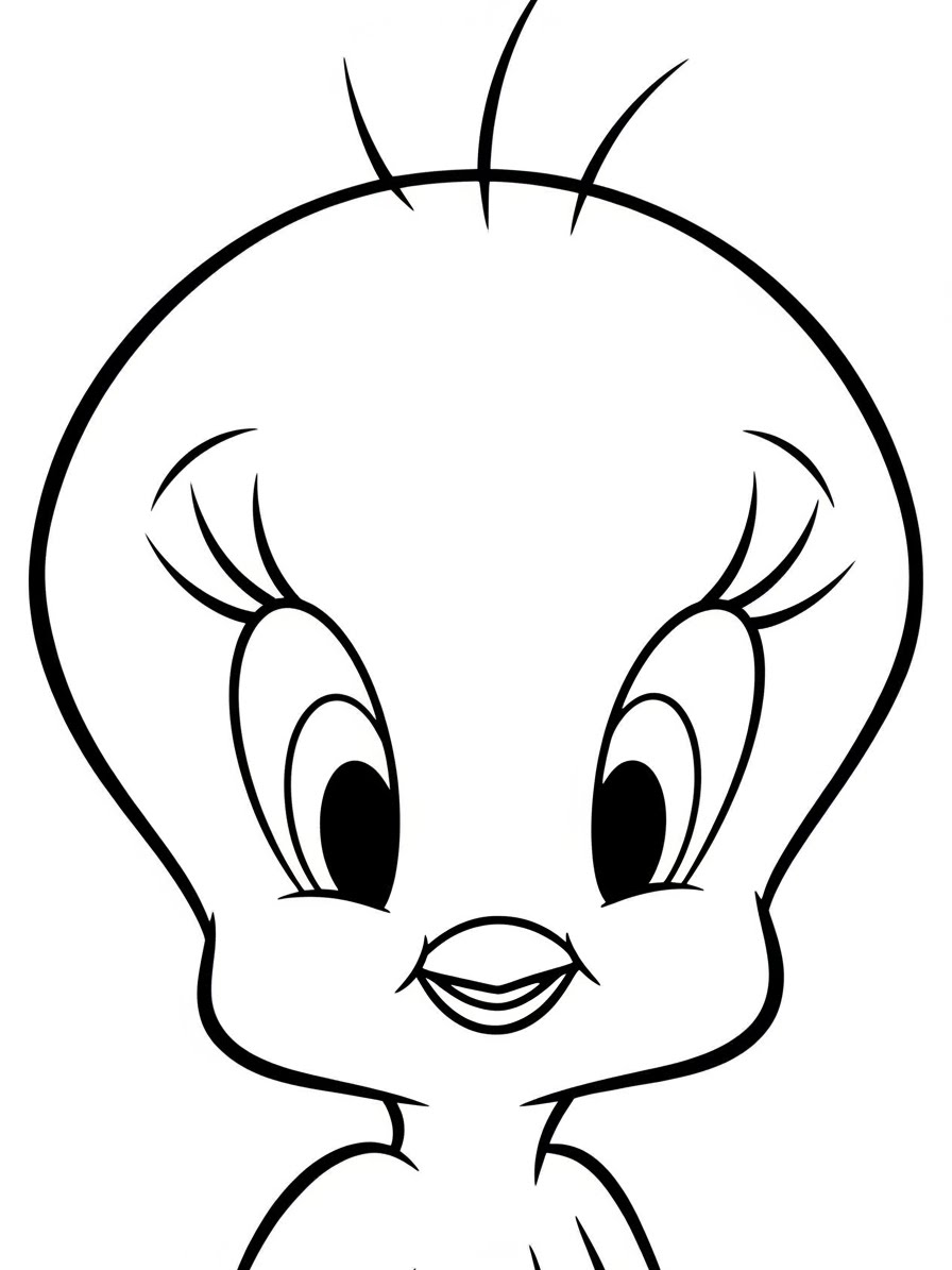 Desenho Looney Tunes do Piu Piu para colorir