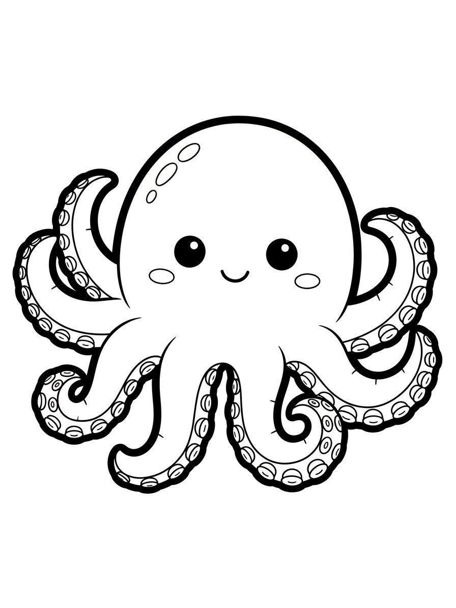 Desenho de Squishmallow de polvo para colorir